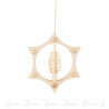 Behang Spanbaum im Ornament natur 8cm