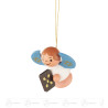 Behang Engel mit Pfefferkuchen,bunt 4cm