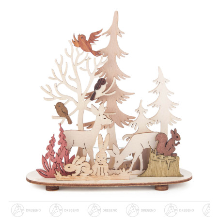 Teelichthalter Wald und Wiese14 x 10cm