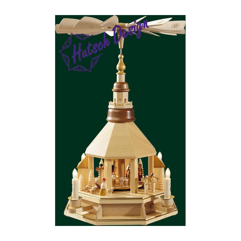 Pyramide Kirche hell, Christi Geburt, natur, el.