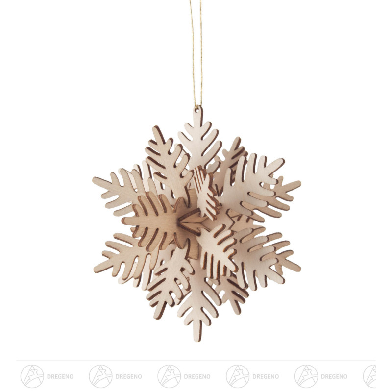 Behang Schneeflocke 7cm