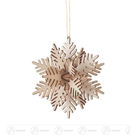 Behang Schneeflocke 7cm