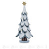 Weihnachtsbaum mit Stern und Kerzen