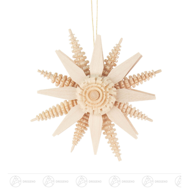 Behang Stern natur 7cm
