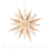 Behang Stern natur 7cm
