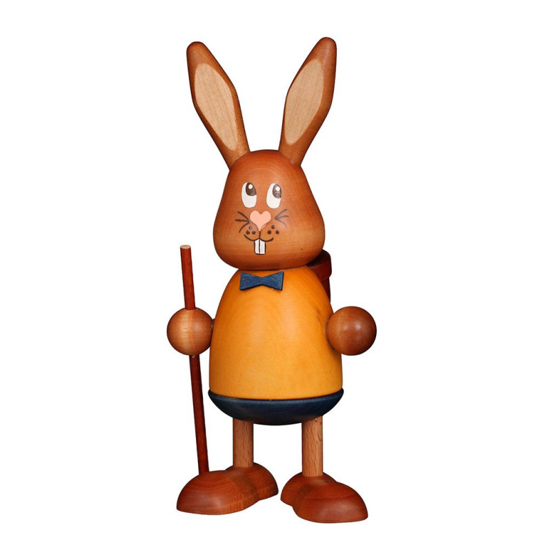 Hasenjunge mit Eierkorb
