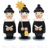 Kurrendefiguren schwarz, 29cm (3)