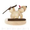 Schneemann Junior Skiunfall