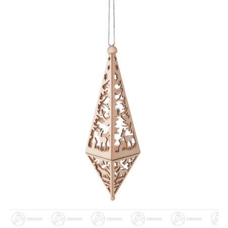 Behang Spitze mit Waldmotiv, groß