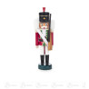 Nussknacker Husar rot-weiß, 14cm