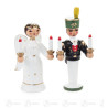 Miniatur Engel und Bergmann