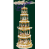 Pyr. Chr. Geburt 5-st., natur, 22st. Spw. Stille Nacht