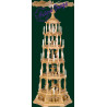 Pyramide Christi Geburt 5-st., el. bel. und betr.
