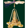 Pyramide Christi Geburt für Teelichte