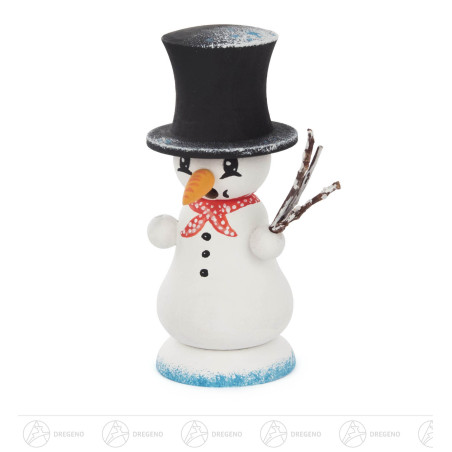 Bastelset Miniatur Räuchermann Schneemann 11x4cm