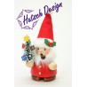 Räuchermann Weihnachtsmann  14,0 cm