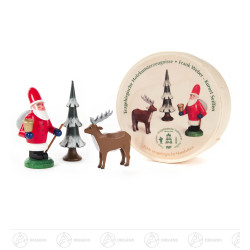 Weihnachtsmann, Baum und...
