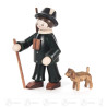 Förster mit Hund farbig 6cm