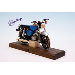 blaue S51 Räuchermoped...