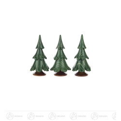 Massivholzbaum grün lasiert...
