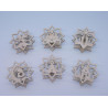 6 versch. Schwibbogenaufsatzsterne 
6,5 x 6,5 x 2,5cm